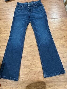 Wrangler Women's Dark Blue Bootcut Jeans